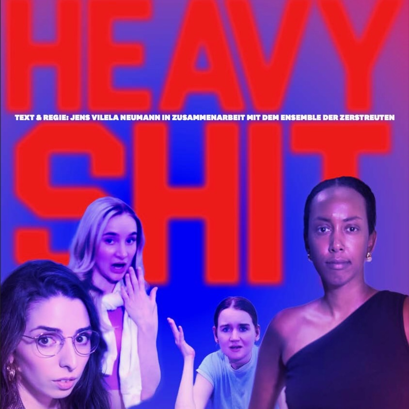 HEAVY SHIT flyer front