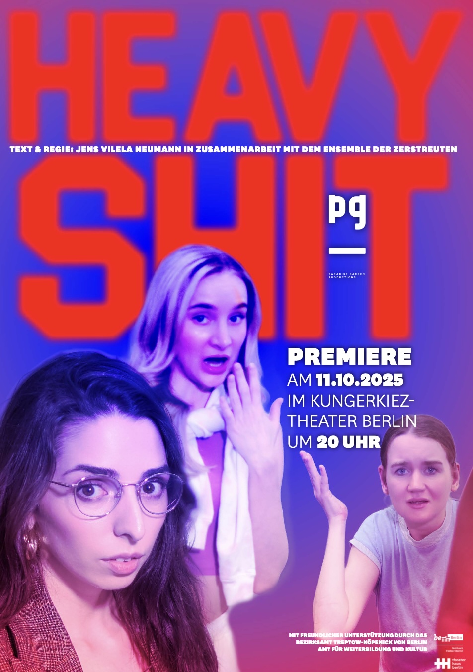 HEAVY SHIT FLYER FRont